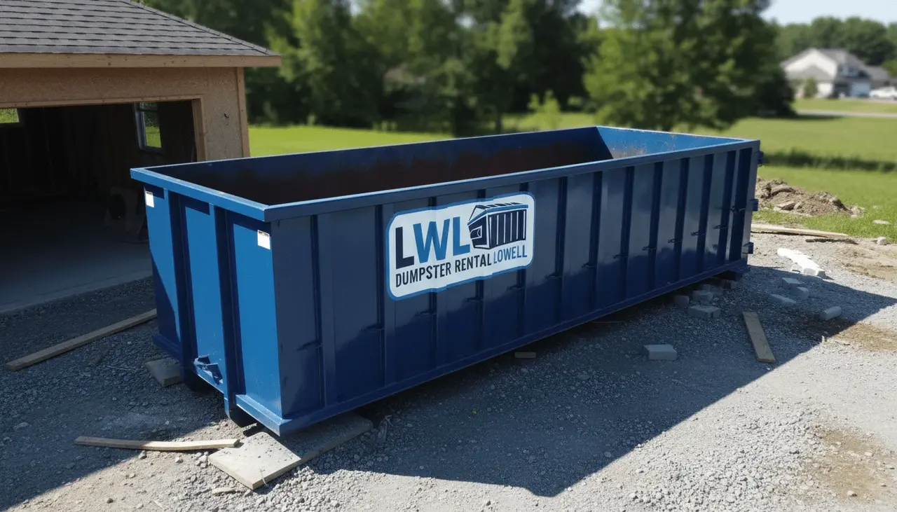 Yard Waste Dumpster Rental in Lowell, MA