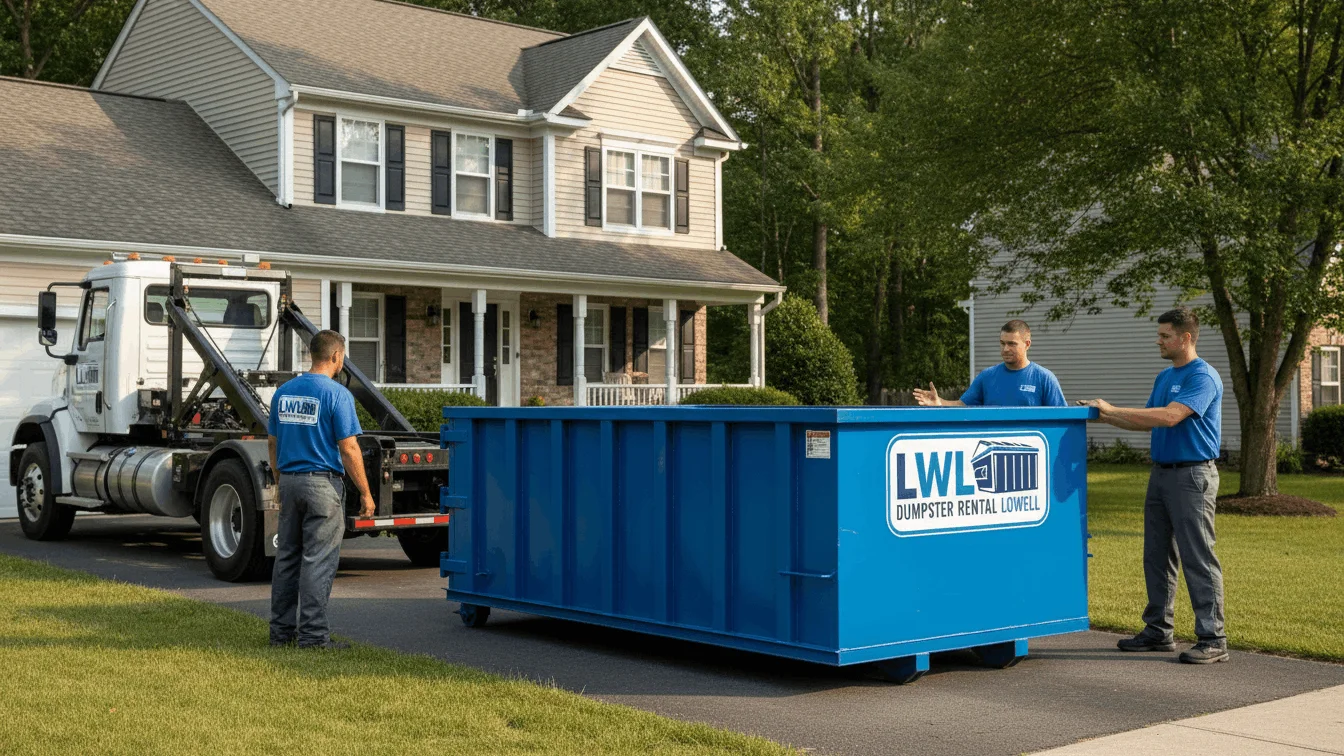Residential Dumpster Rental Lowell MA-img